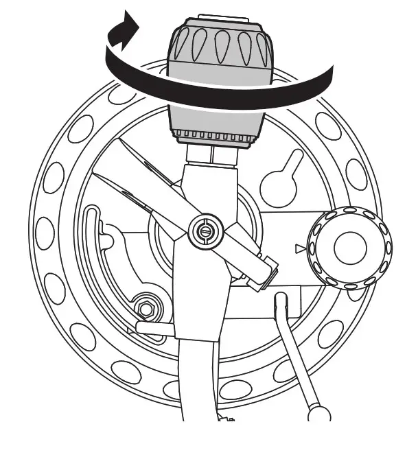audio-technica Direct Drive Professional Turntable ----- Turn the counterweight