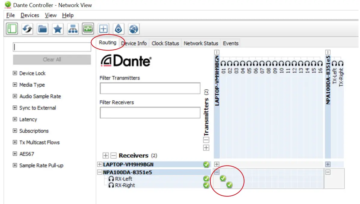 BLUSTREAM NPA100DA Networked Power Amplifier with Dante - app 14