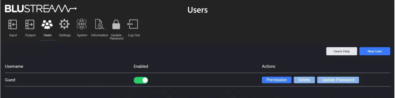 BLUSTREAM NPA100DA Networked Power Amplifier with Dante - app 5
