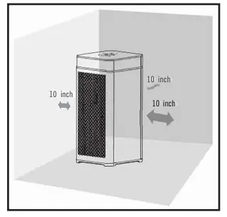 INSTALLING THE AIR PURIFIER