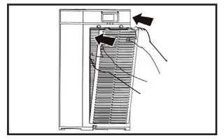 INSTALLING THE FILTER FIGURE 6