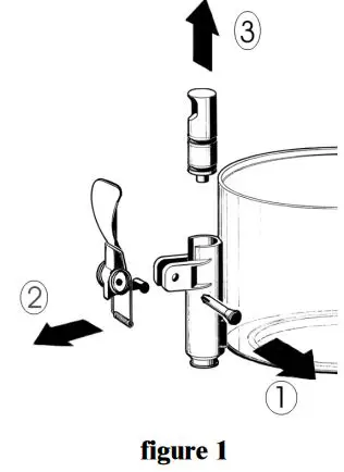 BRAS SCIROCCO UL Hot Chocolate Dispenser Instruction Manual - figure 1