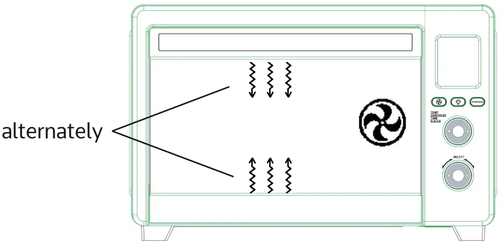 thdstatic A05000B Silver Stainless Steel Air Fry Oven - FIG 18