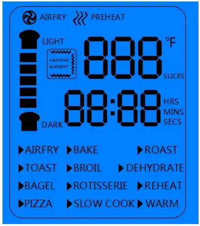 thdstatic A05000B Silver Stainless Steel Air Fry Oven - FIG 25