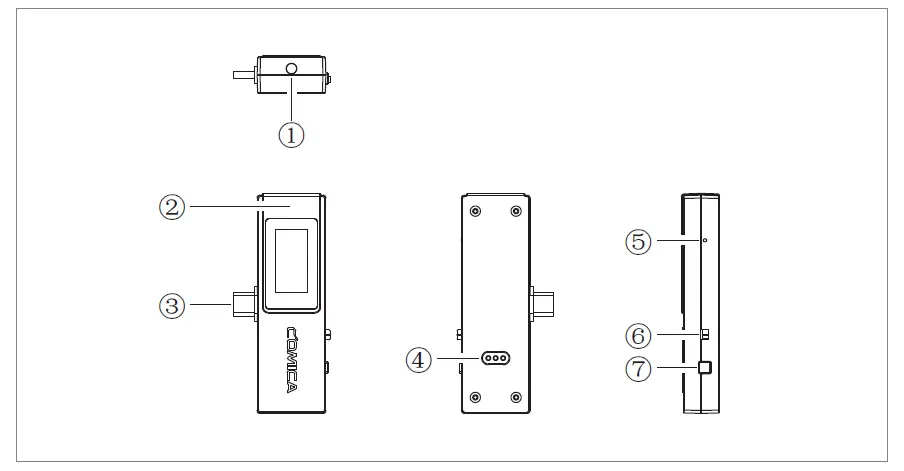 COMICA VDLive 10 USB Versatile 2.4G Wireless USB Microphone-FIG6