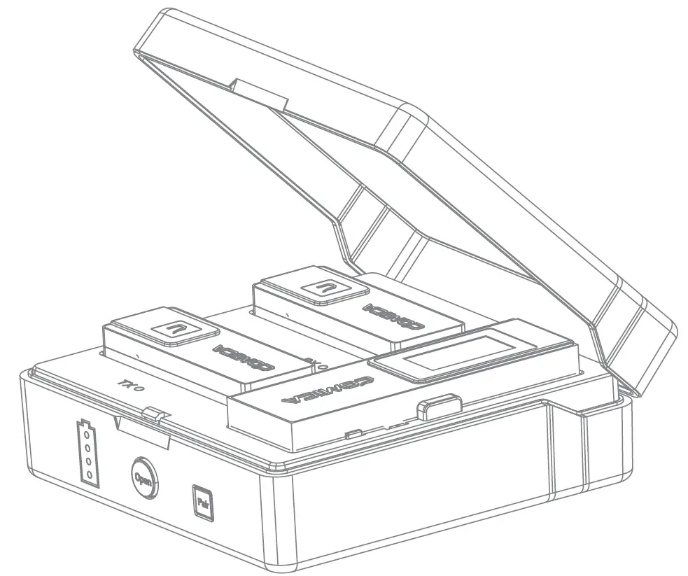 COMICA VDLive 10 USB Versatile 2.4G Wireless USB Microphone-PROD