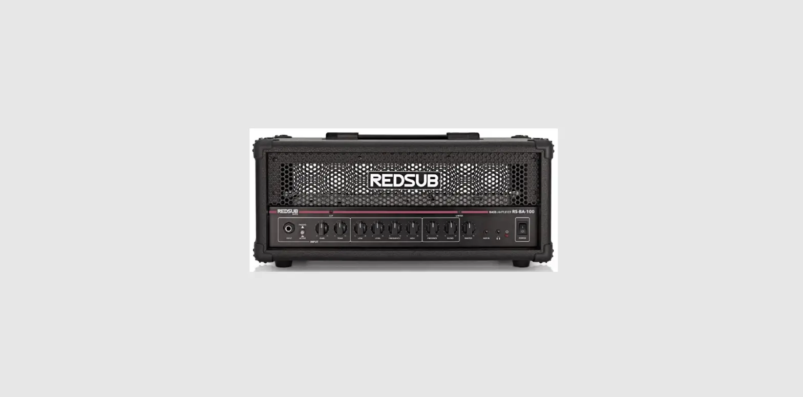 Redsub Rs-ba-100 100w Bass Amplifier Head User Manual