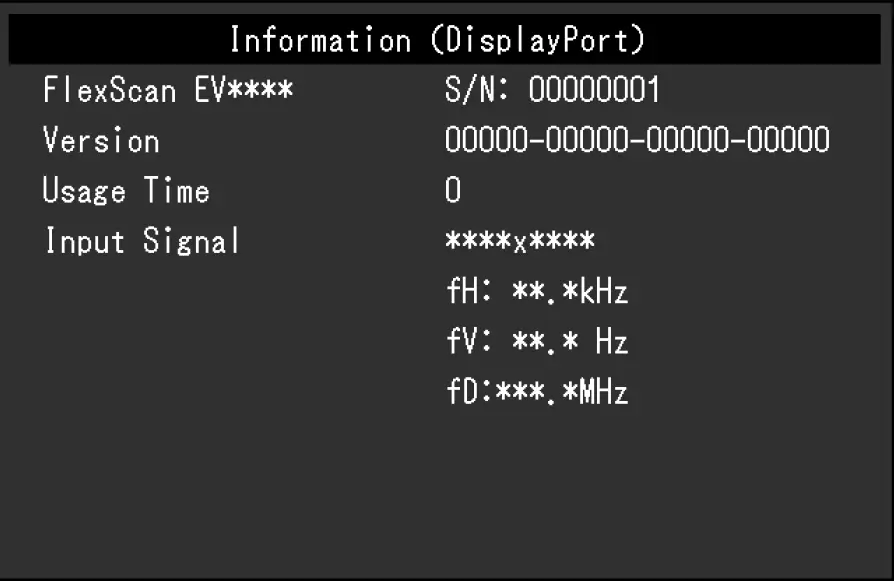 EIZO EV2795 Color LCD Monitor 25