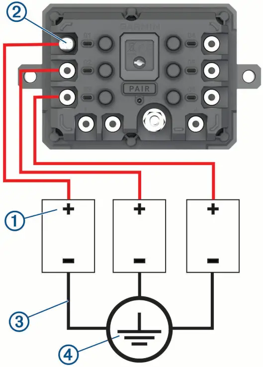 GARMIN POWERSWITCH Compact Digital Switch Box - Connecting Accessories