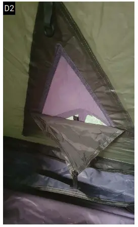 CRUA Core 5 Person Air Frame Inflatable Tent - PHOTO