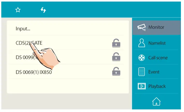 XtendLan DPM-IP71R 7 Inch Guard Station Monitor - Door station