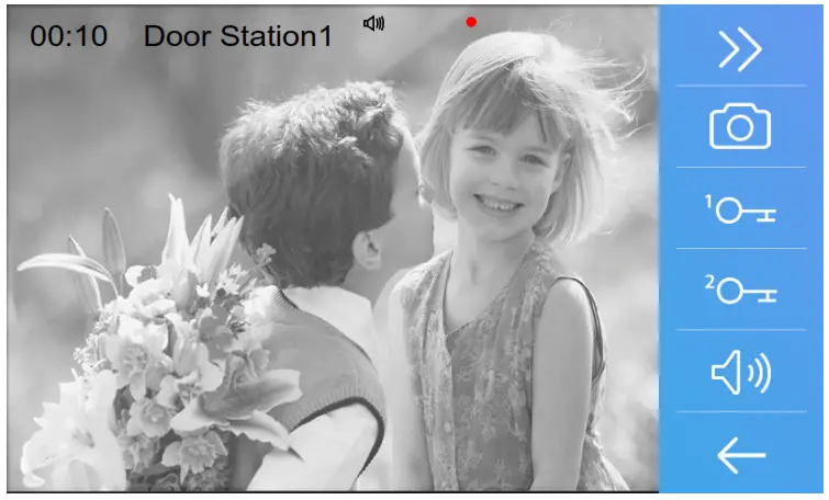 XtendLan DPM IP71R 7 Inch Guard Station Monitor - fig