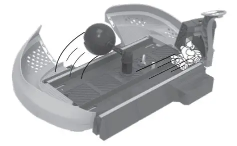 MARIOKART Chain Chomp Trackset Instructions - Time it right to successfully complete the lap