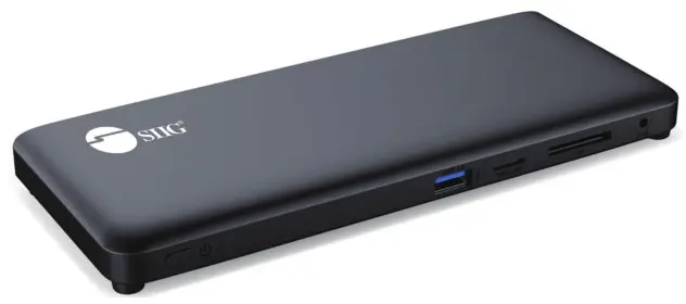 SIIG JU DK0R11 S1 Triple Video MST Docking Station with PD - cover