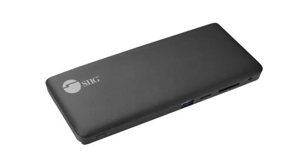 Siig Ju-dk0r11-s1 Triple Video Mst Docking Station With Pd User Manual