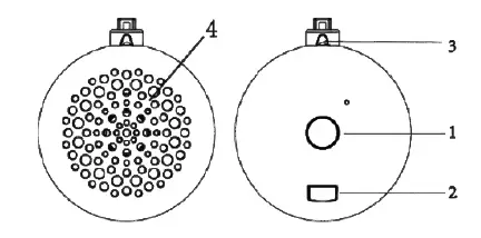 Curtis CSP054-B_PDQ Bluetooth Speaker-FIG1