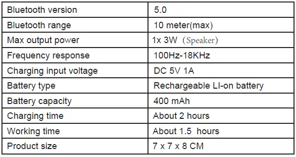 Curtis CSP054-B_PDQ Bluetooth Speaker-FIG2