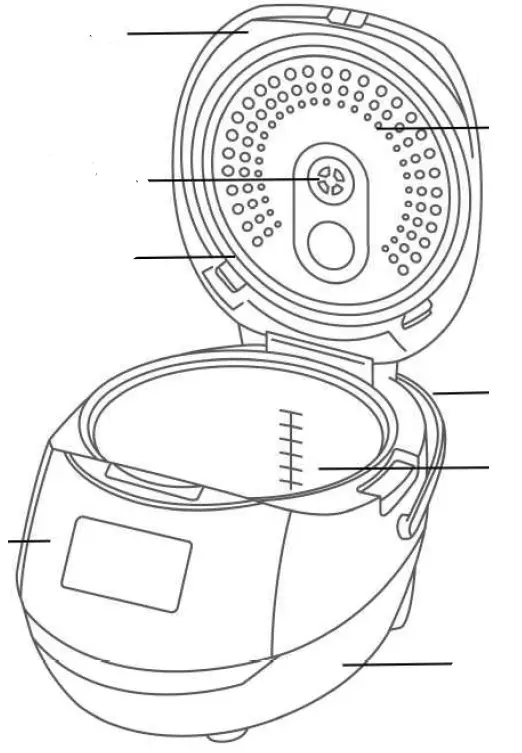 YUM Asia Sakura YUM EN15, YUM EN15W Multifunction Rice Cooker 19
