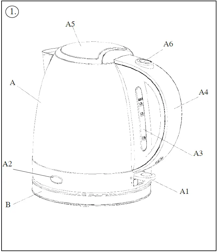 eta Mia 0598 90000 Electric Kettle 01