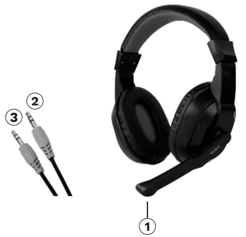 Rebel KOM1080 PC Headset - fig