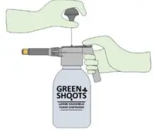 Green Shoots Large Foam Herbicide Dispenser 2