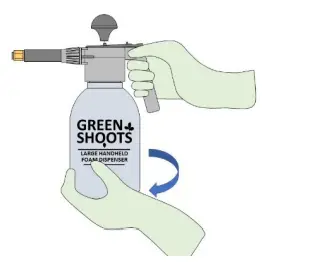 Green Shoots Large Foam Herbicide Dispenser 4