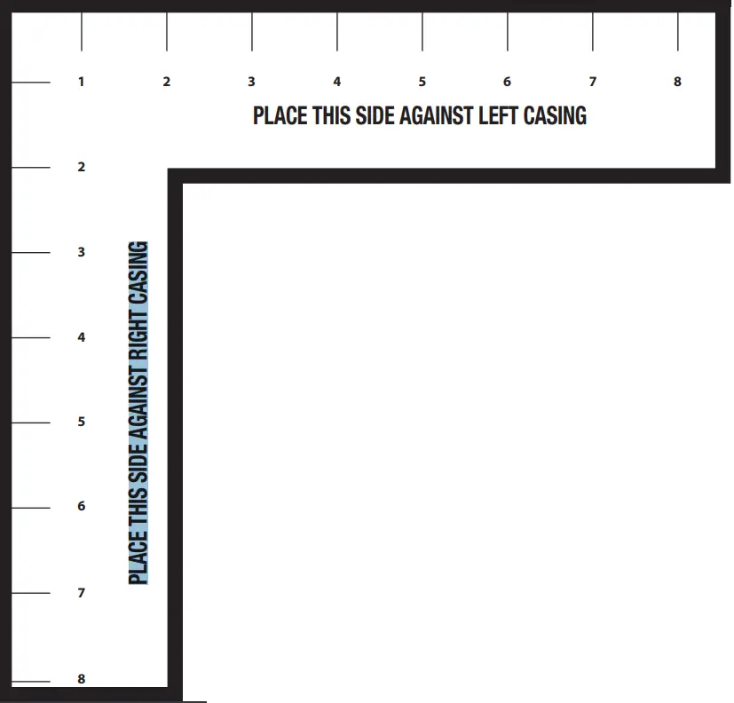 Optional Bracket Mounting Template 1
