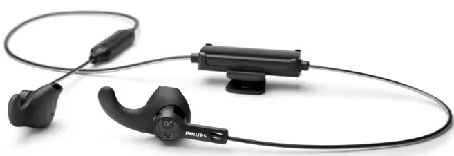 PHILIPS TAA3206BK Wireless Sports Headphones