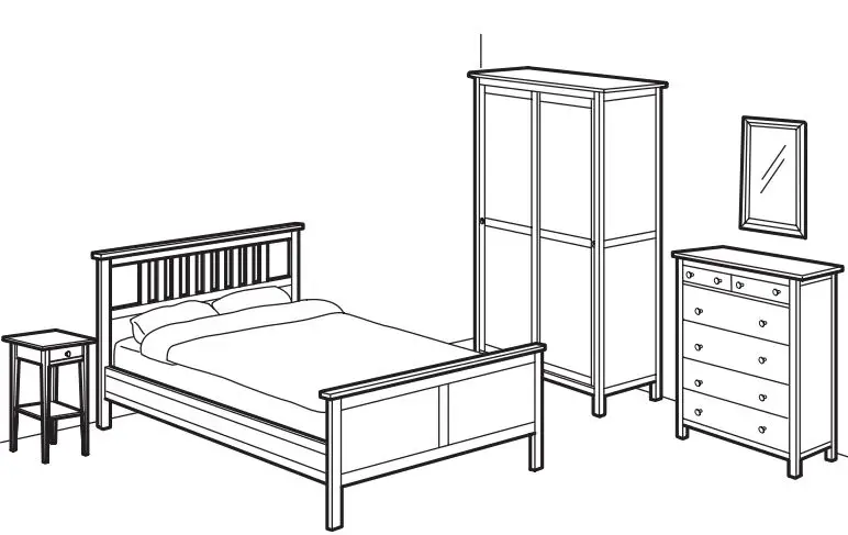 IKEA-194.834.42-White-Stain-Bedroom-Furniture-Set-product
