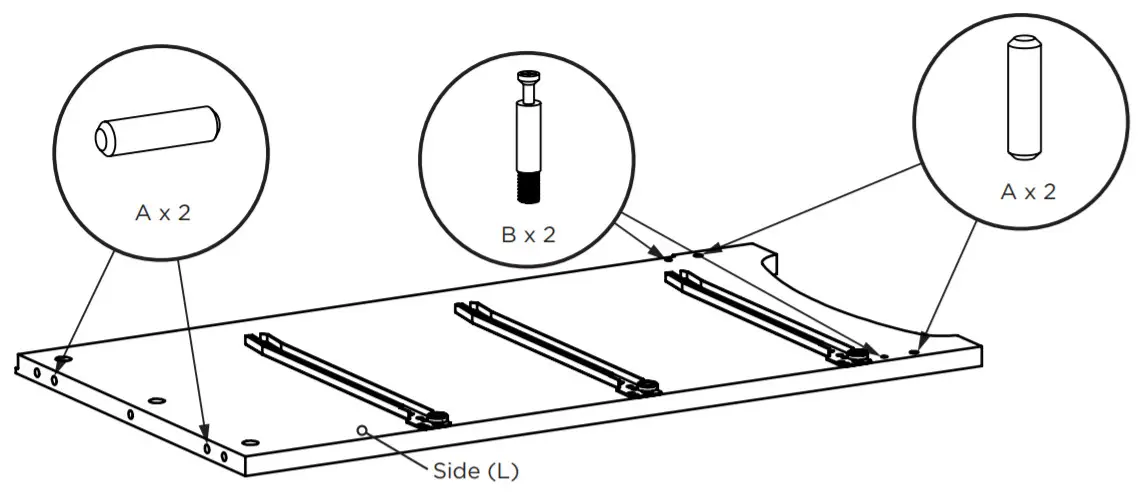 east cast Alby Dresser - Assembly 1