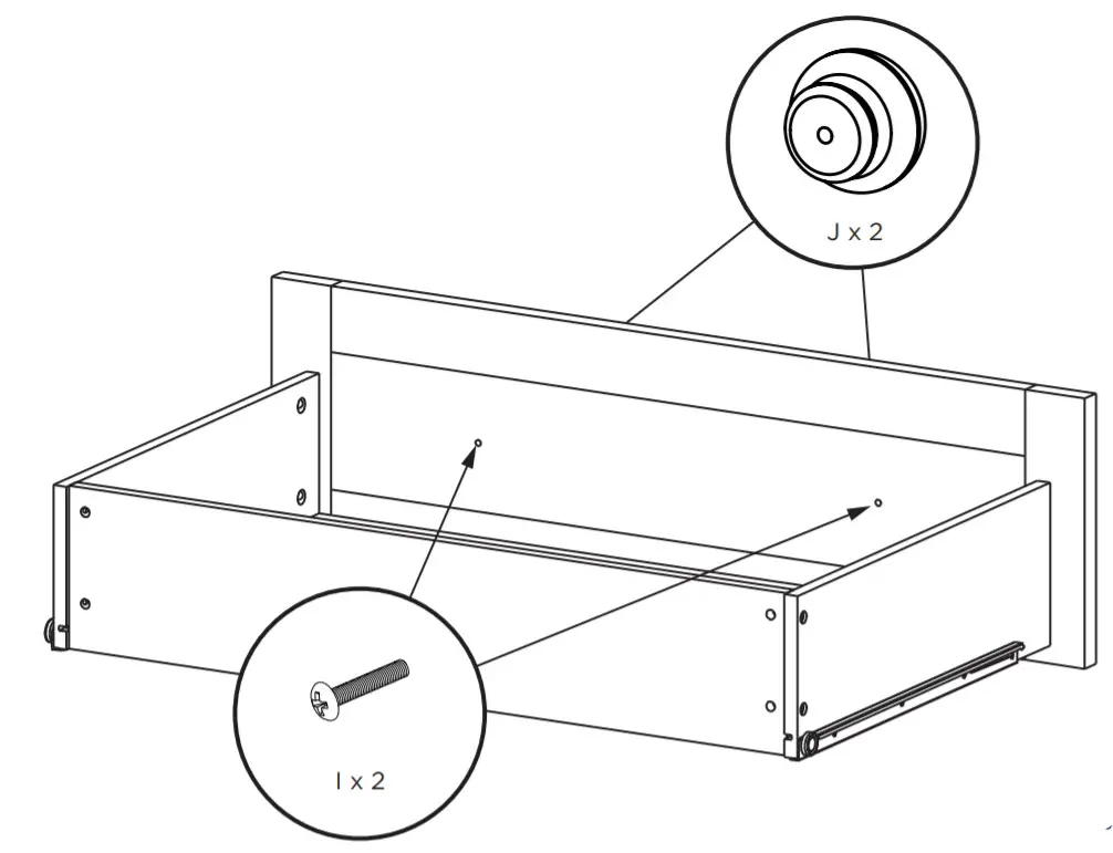 east cast Alby Dresser - Assembly 10