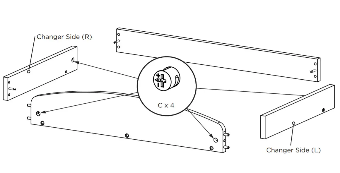 east cast Alby Dresser - Assembly 12