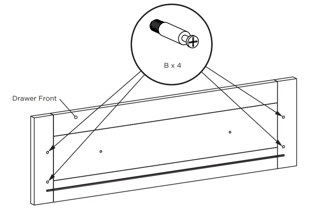 east cast Alby Dresser - Assembly 7