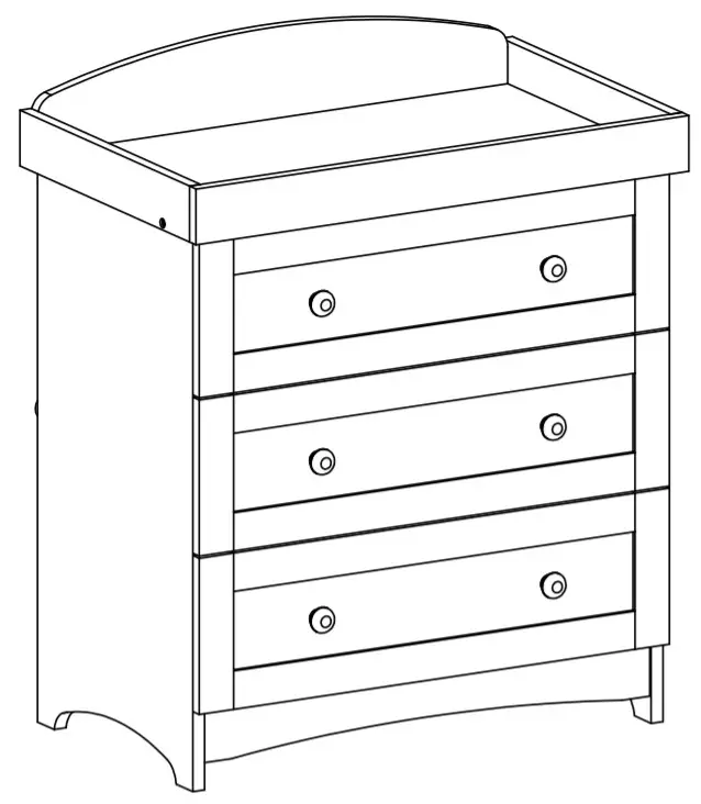 east cast Alby Dresser