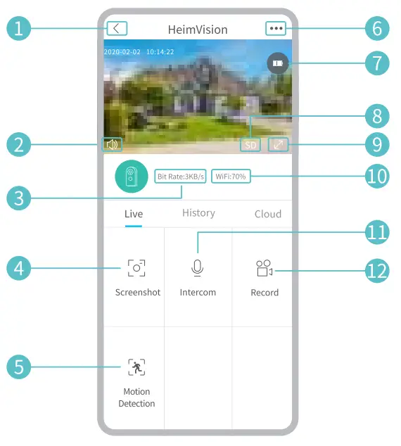 HeimVision Freed 3 Outdoor Indoor Battery Camera - contarct camera10