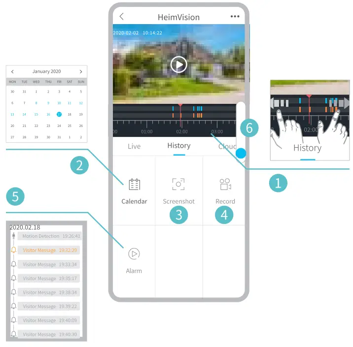 HeimVision Freed 3 Outdoor Indoor Battery Camera - contarct camera12