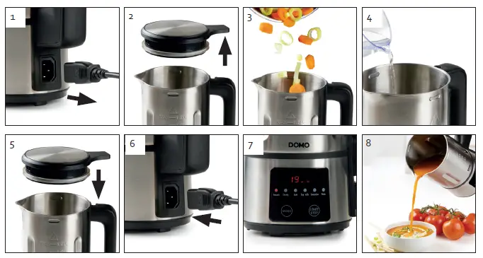 Domo-elektro-DO727BL-Digital-Soup-Make- My-Soup-Express-product