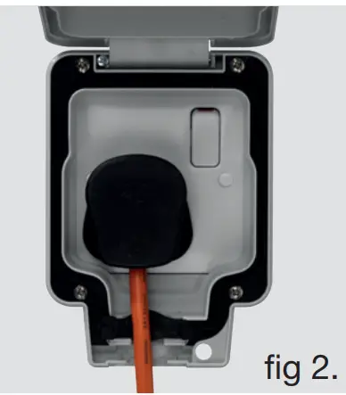 hager WIS0085 Sockets Outlets - suitable padlock