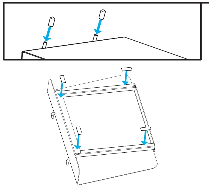 UPLIFT DESK MVT013 Elevate Footrest - Platform