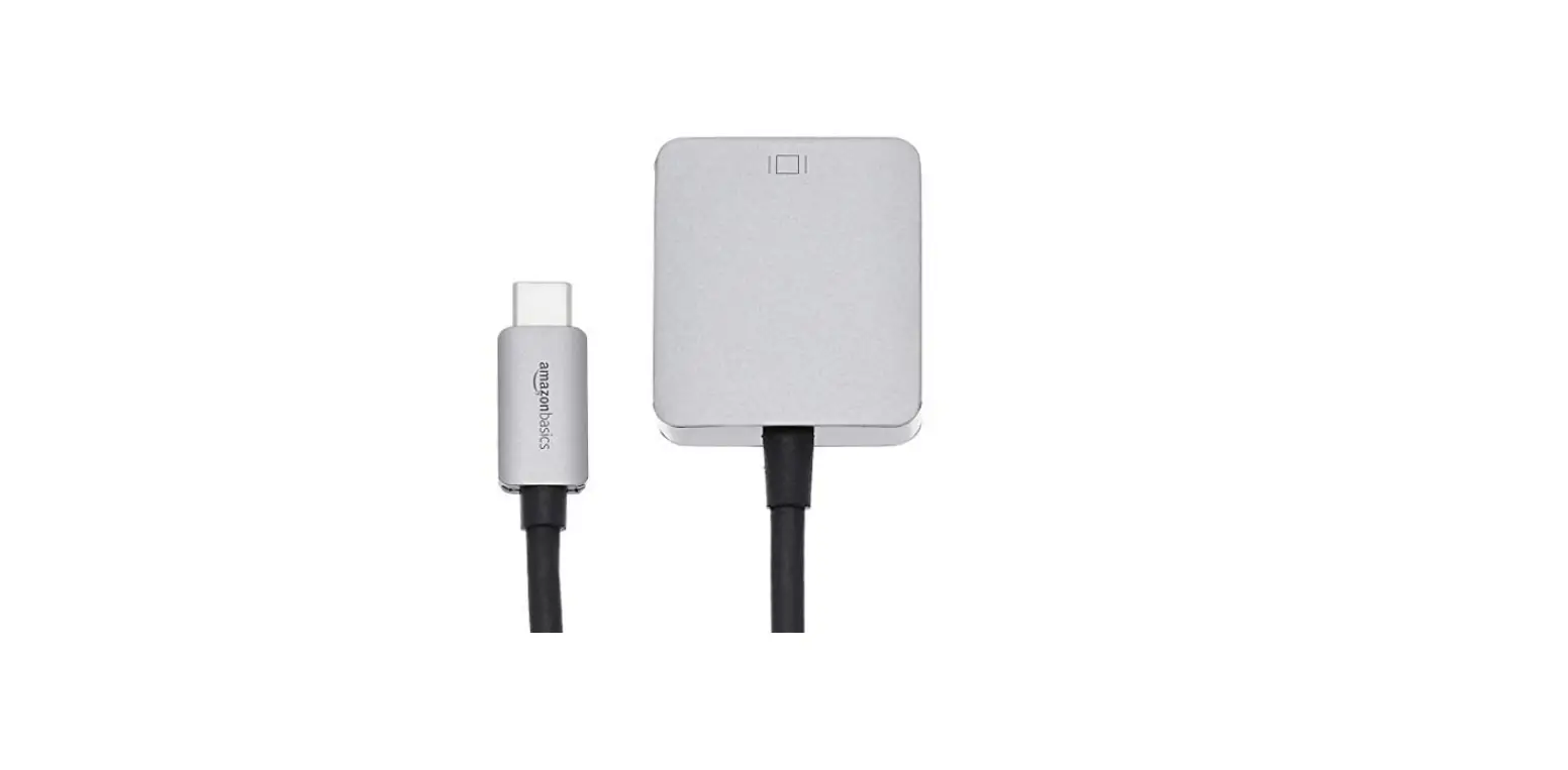 Amazonbasics Utc-v-al Aluminum Usb 3.1 Type-c To Vga Adapter Instruction Manual