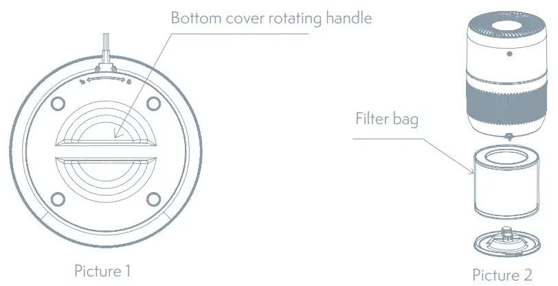 TESLA Smart Mini Air Purifier - installation