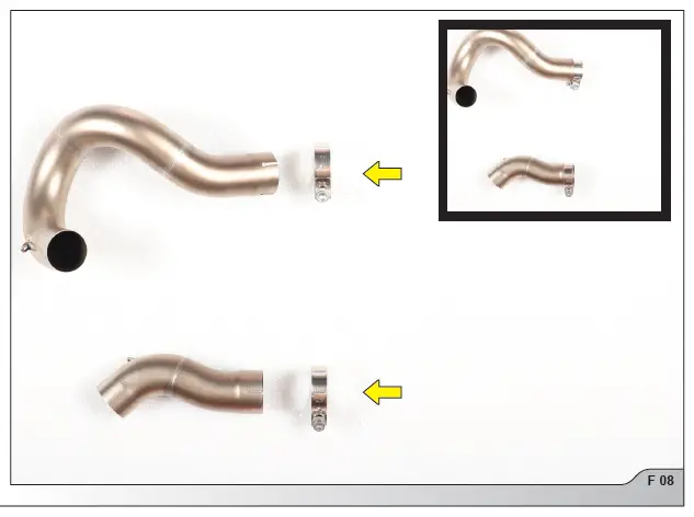 AKRAPOVIC-Ducati-Monster-950-Optional Link-Pipe-Collector-fig-11