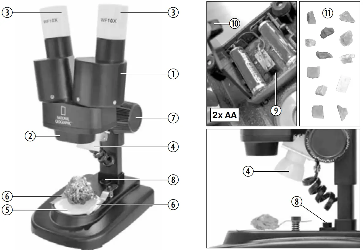 BRESSER 20X Stereo Microsope - fig