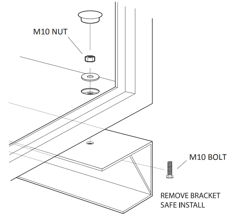 Sports Afield SA5932P-BG 45-Minute 32 Gun Fire Waterproof Safe fig 3