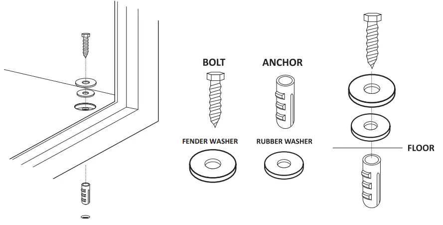 Sports Afield SA5932P-BG 45-Minute 32 Gun Fire Waterproof Safe fig 4