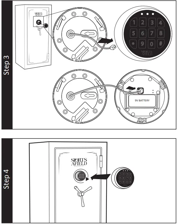 Sports Afield SA5932P-BG 45-Minute 32 Gun Fire Waterproof Safe fig 5