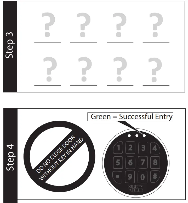 Sports Afield SA5932P-BG 45-Minute 32 Gun Fire Waterproof Safe fig 7