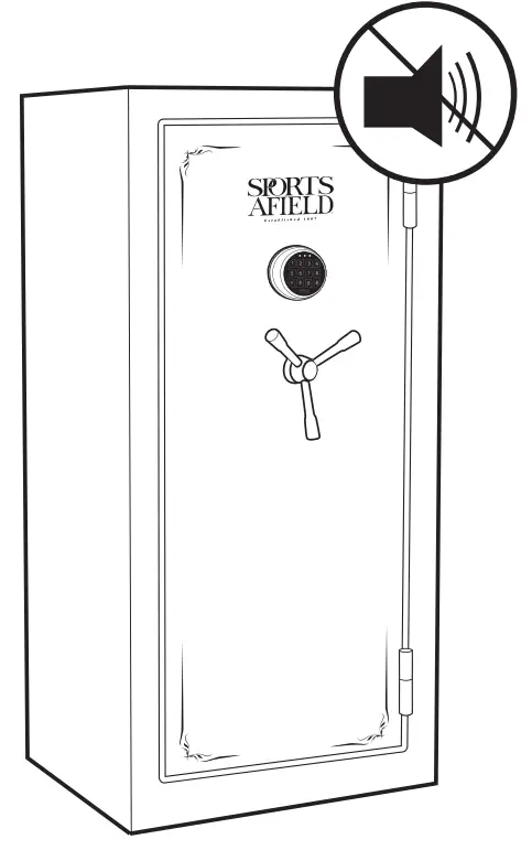 Sports Afield SA5932P-BG 45-Minute 32 Gun Fire Waterproof Safe fig 9