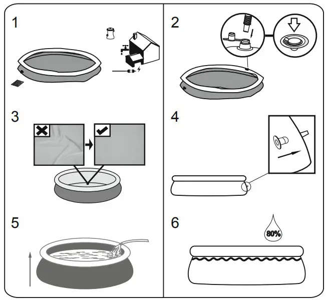 Bestway 57266 Smooth Out the Bottom - Fig 4