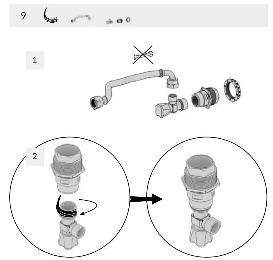 M40 Smart Mechanical Water Control System Installation and Operation Instructions illustration